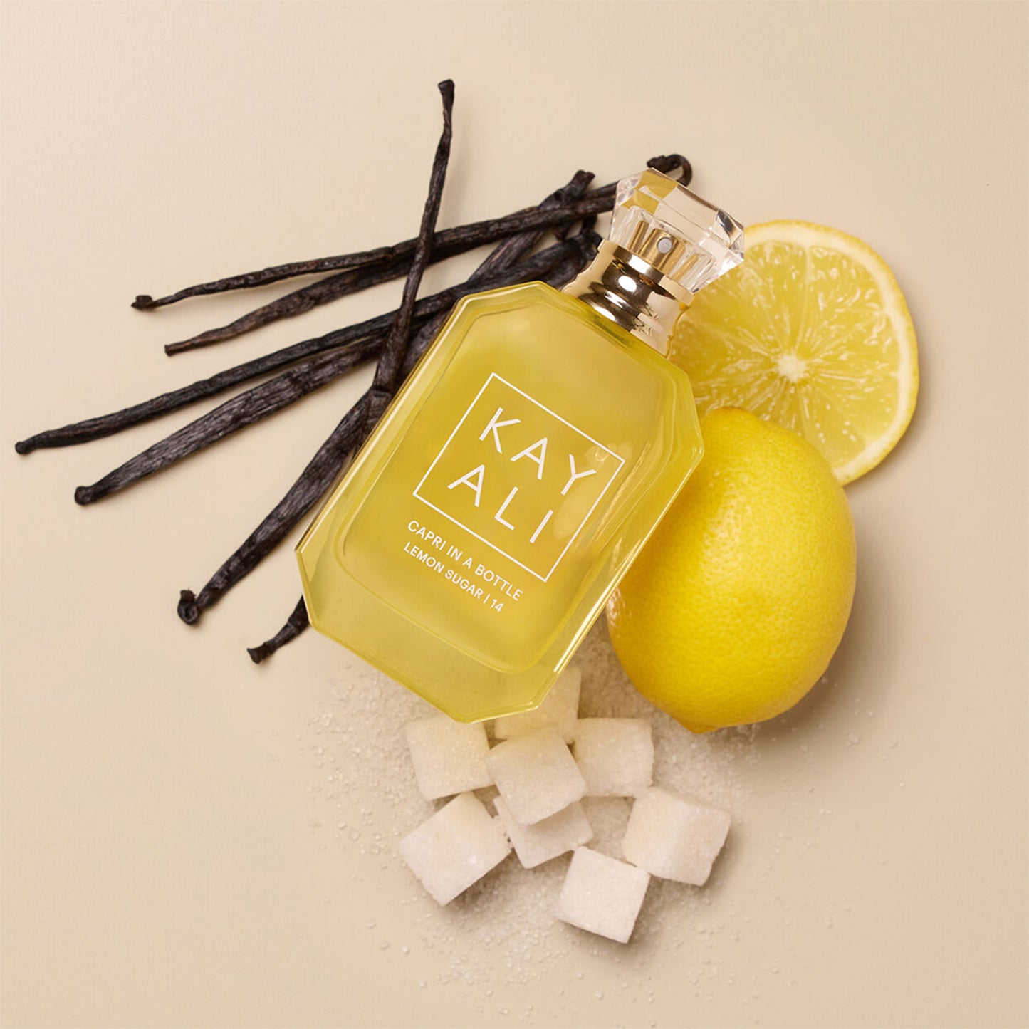 Kayali Capri in a Bottle Lemon Sugar | 14 EDP – 100ML