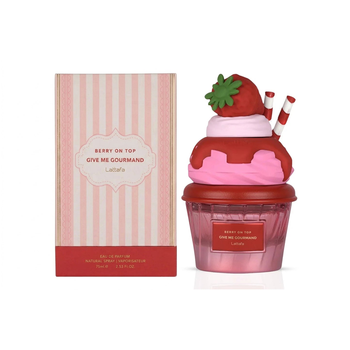 Lattafa Berry On Top: Give Me Gourmand EDP – 75ML