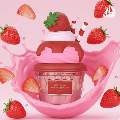 Lattafa Berry On Top: Give Me Gourmand EDP – 75ML