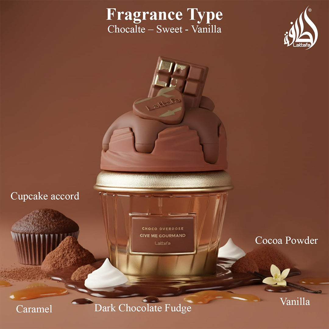 Lattafa Choco Overdose EDP – 75ML