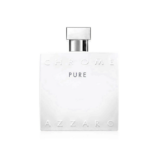 Azzaro Chrome Pure EDT – 100ML "WITHOUT BOX"