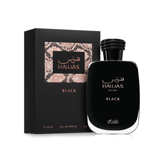 Rasasi Hawas Black for Him EDP – 100ML