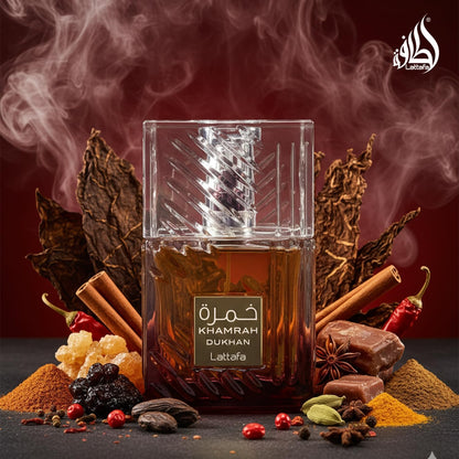 Lattafa Khamrah Dukhan EDP – 100ML